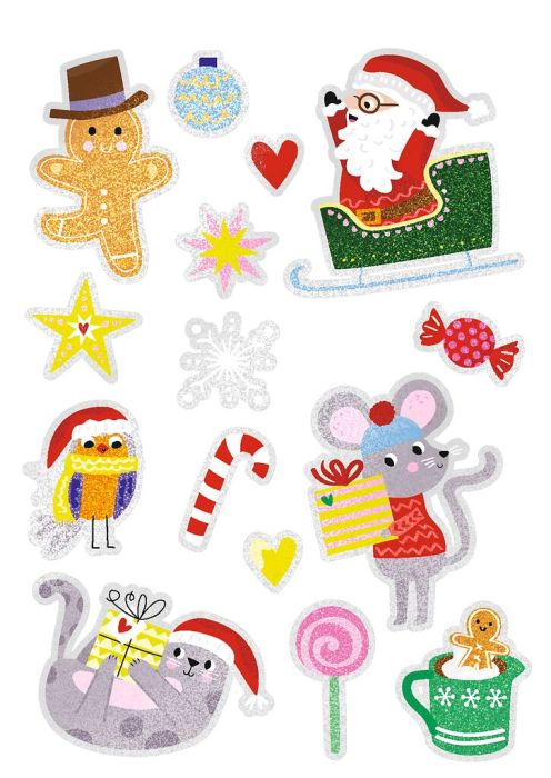 Metallic-Tattoos Weihnachtszauber