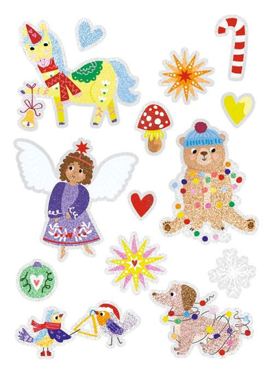 Metallic-Tattoos Weihnachtszauber