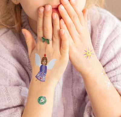 Metallic-Tattoos Weihnachtszauber