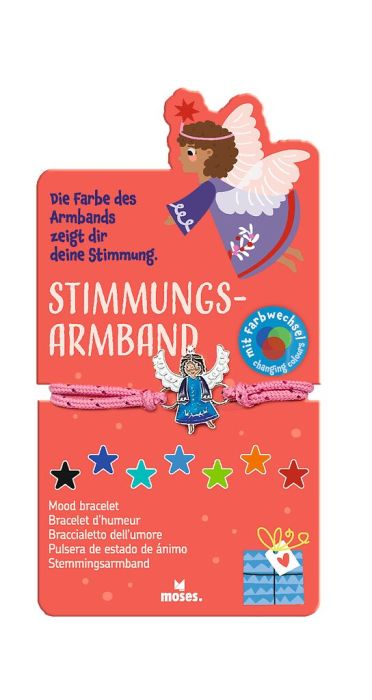 Stimmungsarmband Sternenstaub - Engel, Hund oderEinhorn