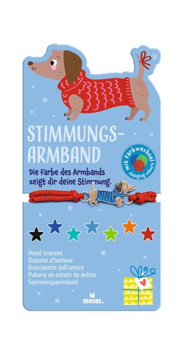 Stimmungsarmband Sternenstaub - Engel, Hund oderEinhorn