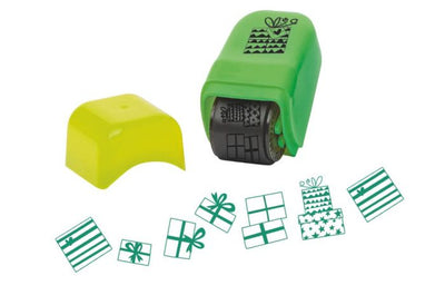 Rollstempel Winterzaube- gelb, rosa, grün oder blau