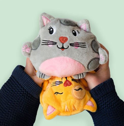 Flauschiger Wende-Freund (Katze oder Maus)