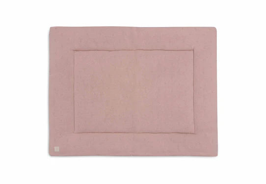 Jollein-Krabbeldecke 75x95cm Cosy Knit - Wild Rose-Rosa