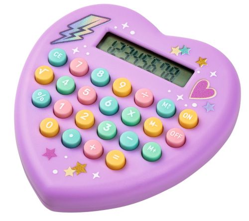 Flowers & Friends Taschenrechner in Herzform