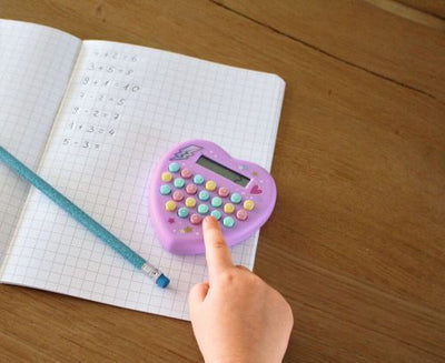 Flowers & Friends Taschenrechner in Herzform