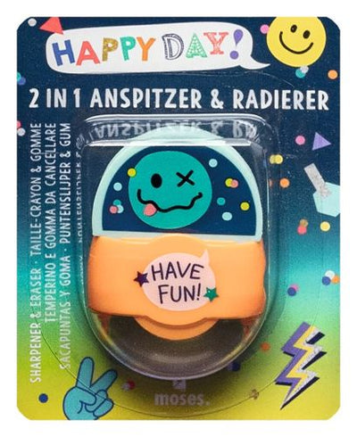 Be happy Anspitzer & Radierer