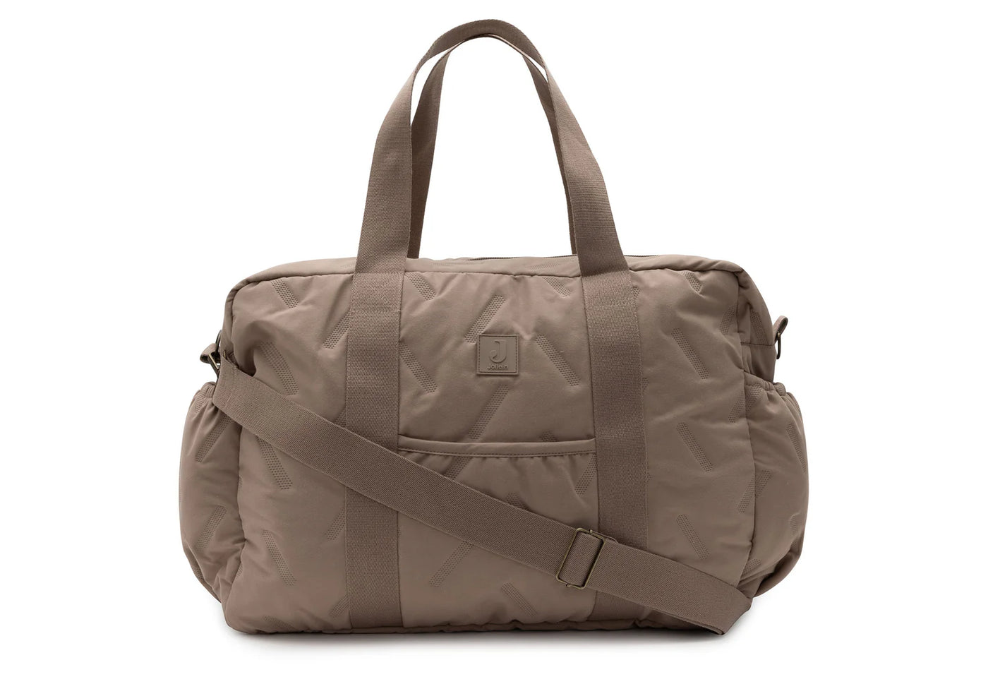 Jollein- Wickeltasche - Embossed - Milky Coffee