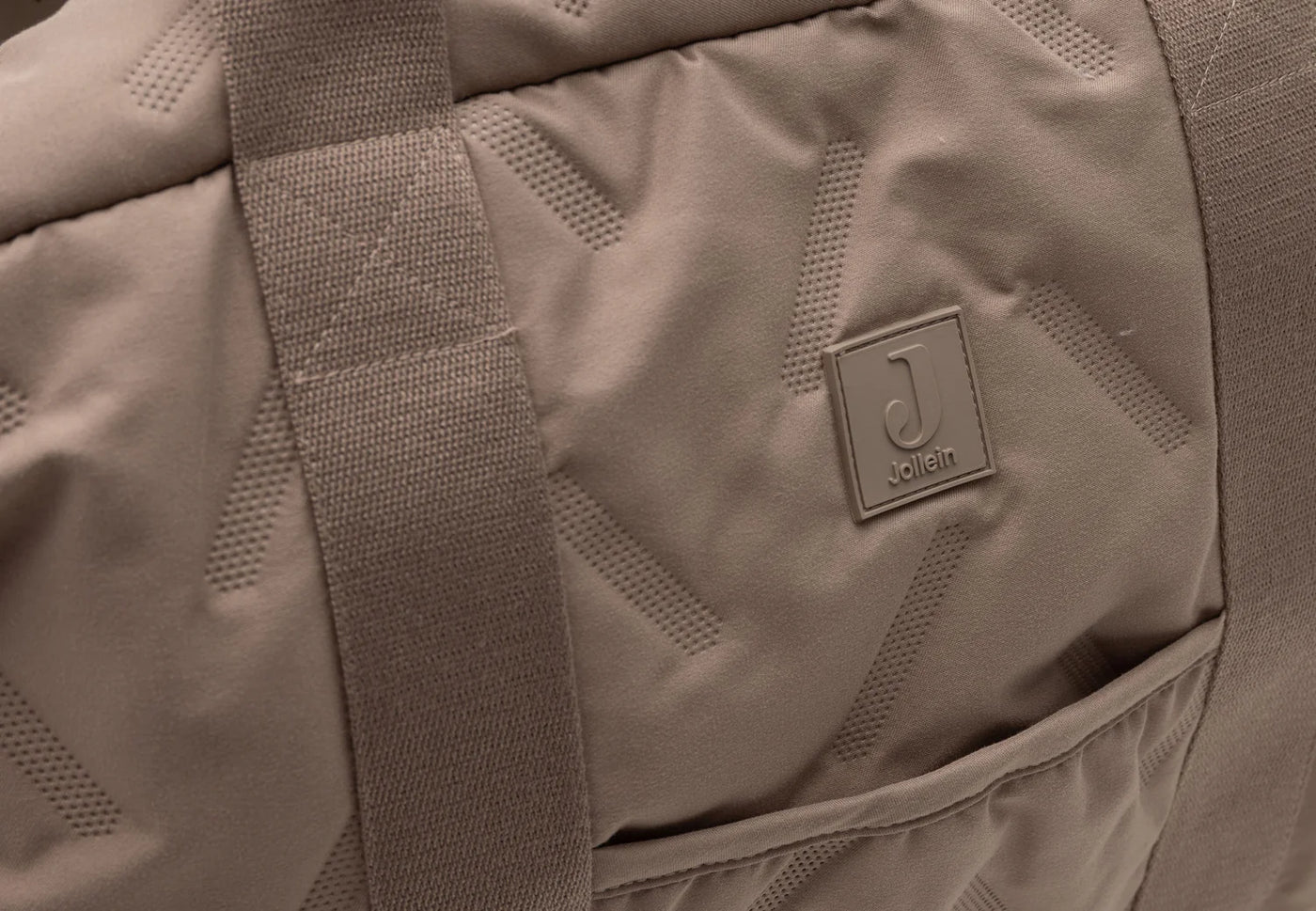 Jollein- Wickeltasche - Embossed - Milky Coffee