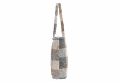 Jollein-Wickeltasche Shopper Check - Boucle-Braun