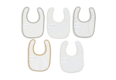 Jollein Lätzchen Jersey Wasserdicht - Tiny Park - 5 Stück