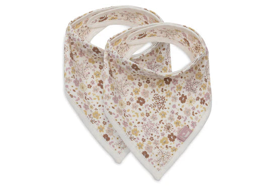 Jollein Lätzchen Bandana - Flower Fairies - 2 Stück
