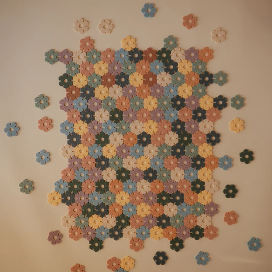 Mushie - HEX Connect Bauspielzeug-Set