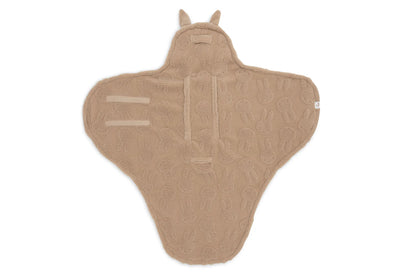 Jollein- Einschlagdecke für Babyschale- Miffy Jacquard