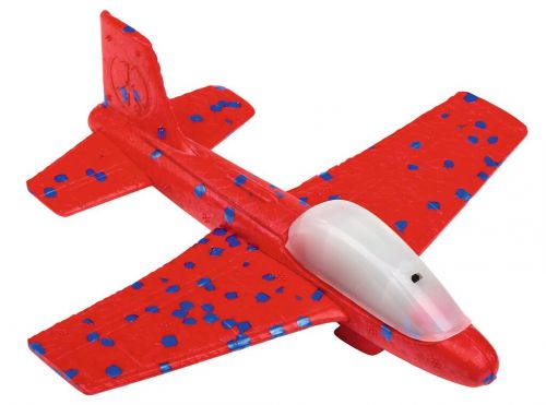 Kleine Leuchtflieger mit LED (rot,blau oder grün)