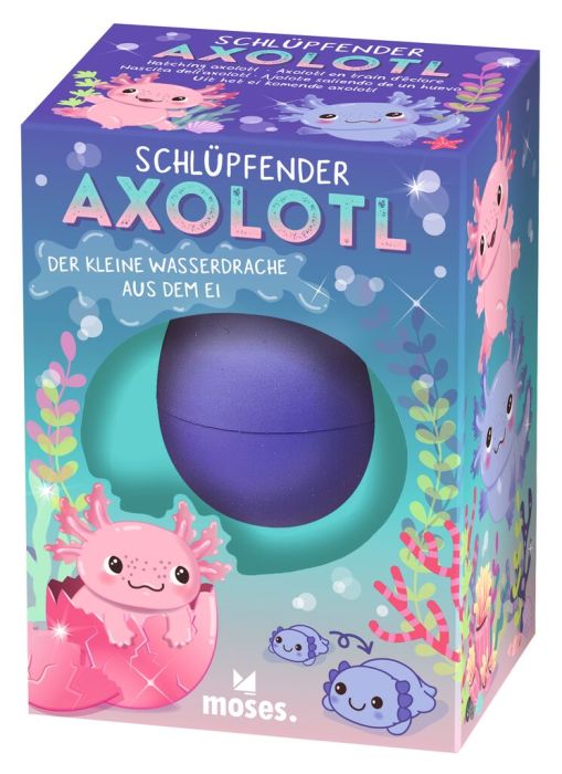 Schlüpfende Axolotl