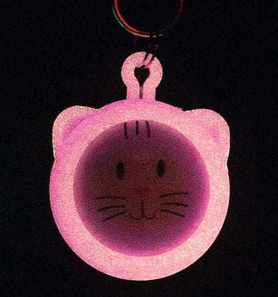 Aufladbares Anhänger-Tierchen ( blau, pink, orange, grün)