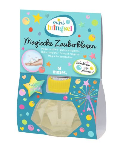 Mini-Bringsel Magische Zauberblasen rosa, gelb oder blau