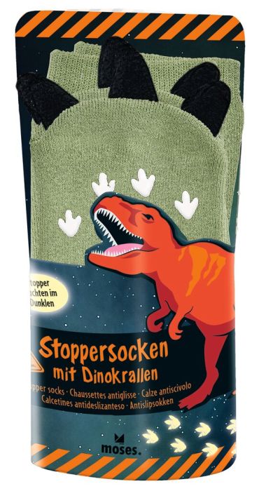 Dino Stoppersocken mit Krallen