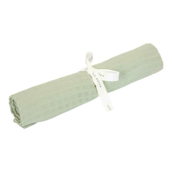 Musselintuch Swaddle 120 x 120 Sage