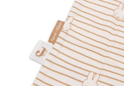 Jollein-Schlafsack Hydrophil 70cm Miffy Stripe Biscuit-Braun