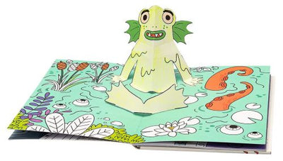 Dein Pop-Up Bastelbuch Monster