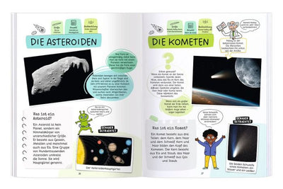 Expedition Natur - Rätseln, Stickern, Bestimmen: Sterne & Planeten