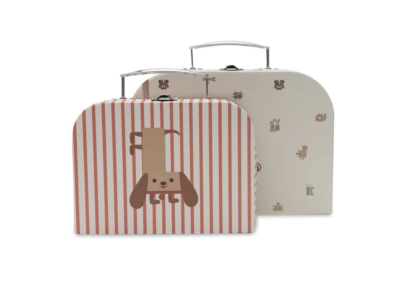 Jollein-Spielkoffer - Animal Friends - 2 Stück