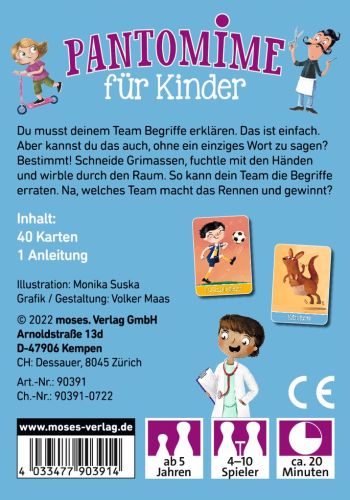 Pantomime für Kinder