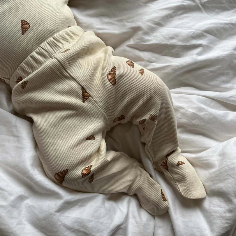 VACVAC - Toulon NB pants m. feet - croissant mini