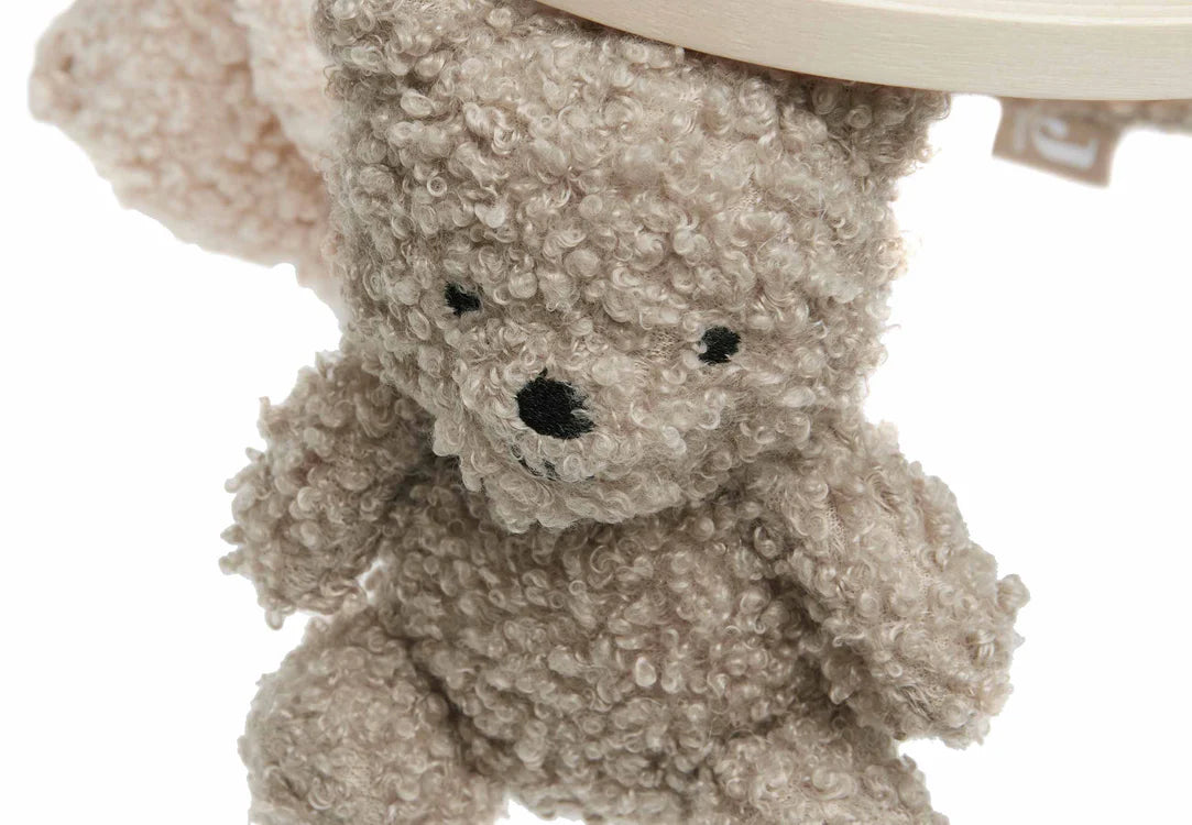 Jollein-Baby-Mobile Teddy Bear - Olive Green/Naturel-Grün