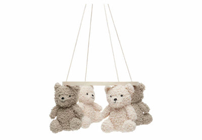 Jollein-Baby-Mobile Teddy Bear - Olive Green/Naturel-Grün