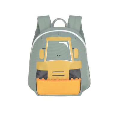 Lässig Kindergartenrucksack Tiny - Bagger, Gelb