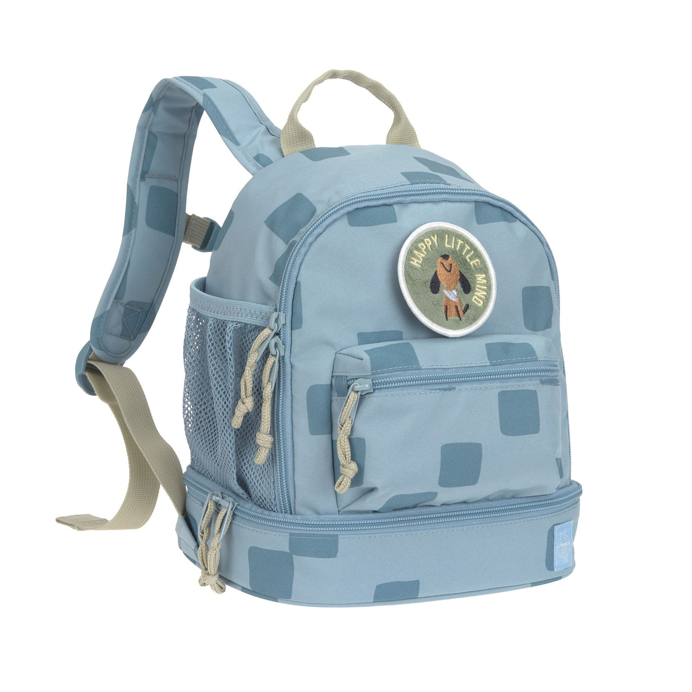 Lässig- Kindergartenrucksack Mini - Pattern Party, Blau