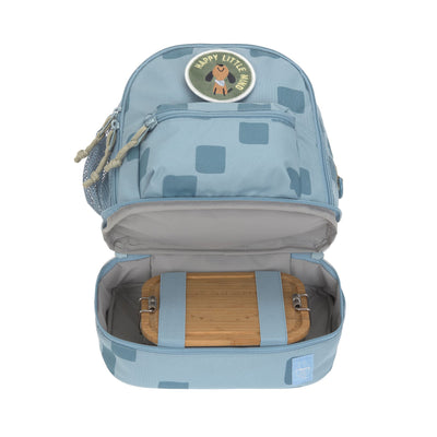 Lässig- Kindergartenrucksack Mini - Pattern Party, Blau