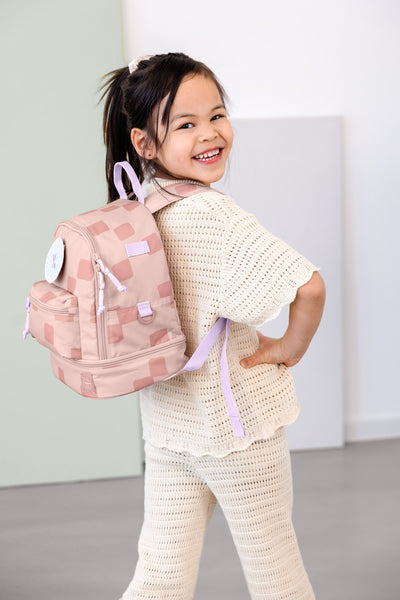 Lässig- Kindergartenrucksack Mini - Pattern Party, Rosa