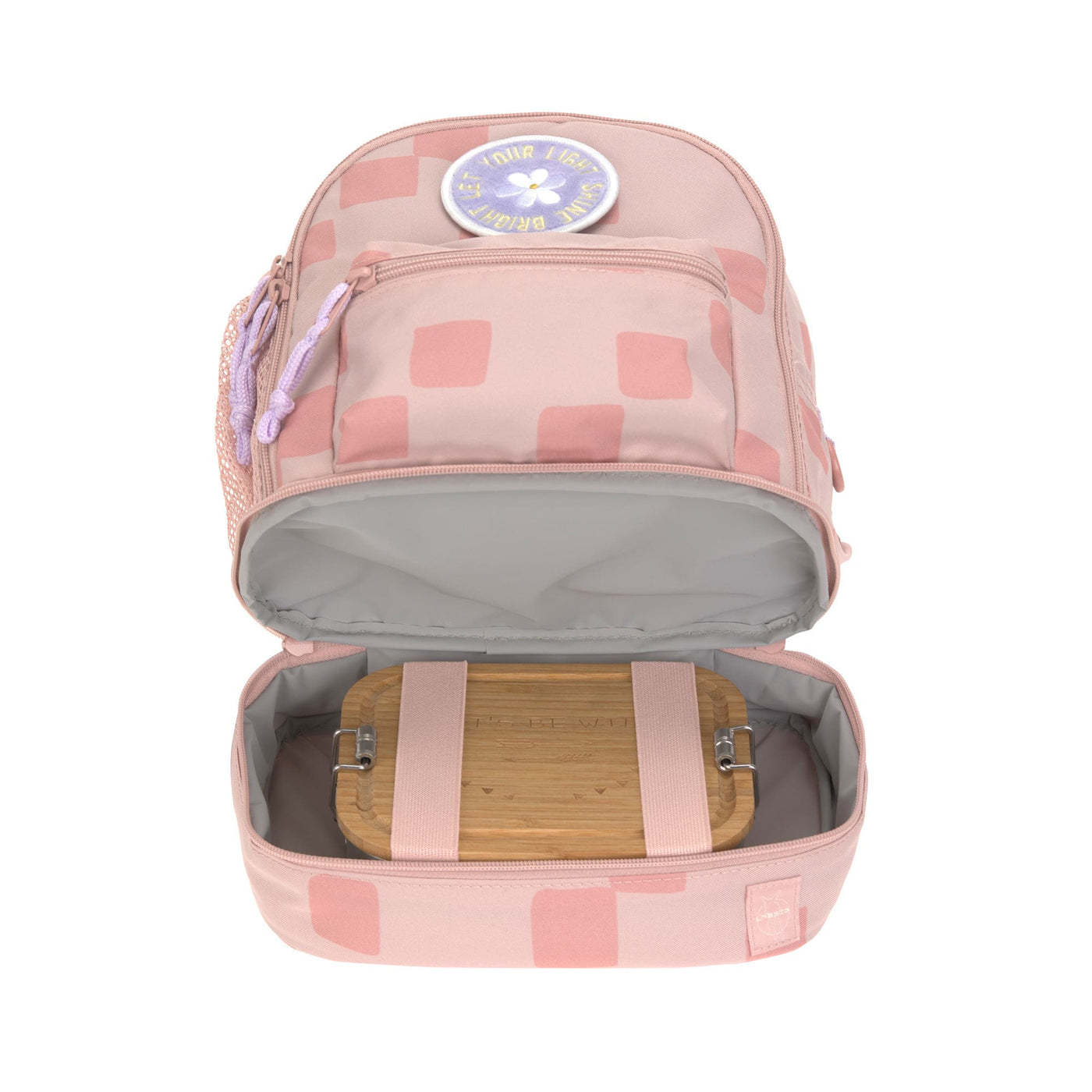 Lässig- Kindergartenrucksack Mini - Pattern Party, Rosa