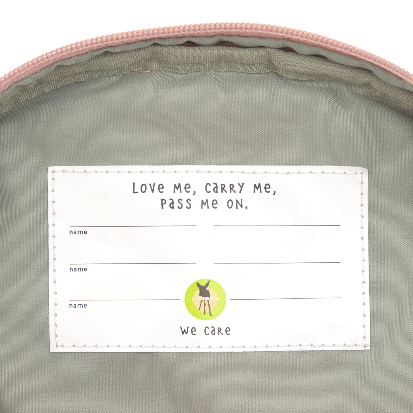 Lässig- Kindergartenrucksack Mini - Pattern Party, Rosa
