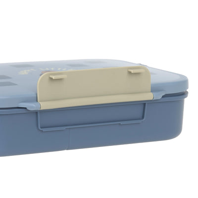 Lässig-Brotdose Kinder - Bento Lunchbox, Pattern Party Blau
