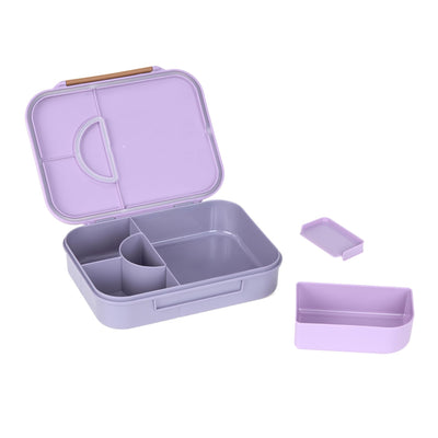 Lässig-Bento-Lunchbox Little Gang Heart lilac