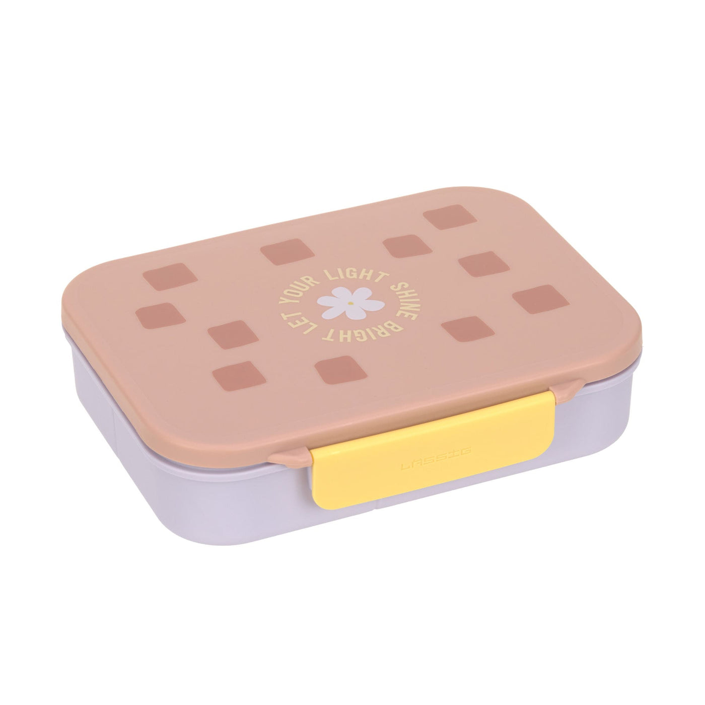 Lässig-Brotdose Kinder - Bento Lunchbox Pattern Party Rosa