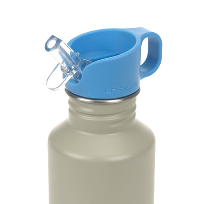 Lässig- Edelstahl Kinder Trinkflasche 500 ml - Sunny Explorer, Grün