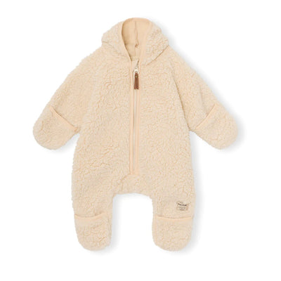 Mini A Ture - Adel teddyfleece jumpsuit - Angora Cream