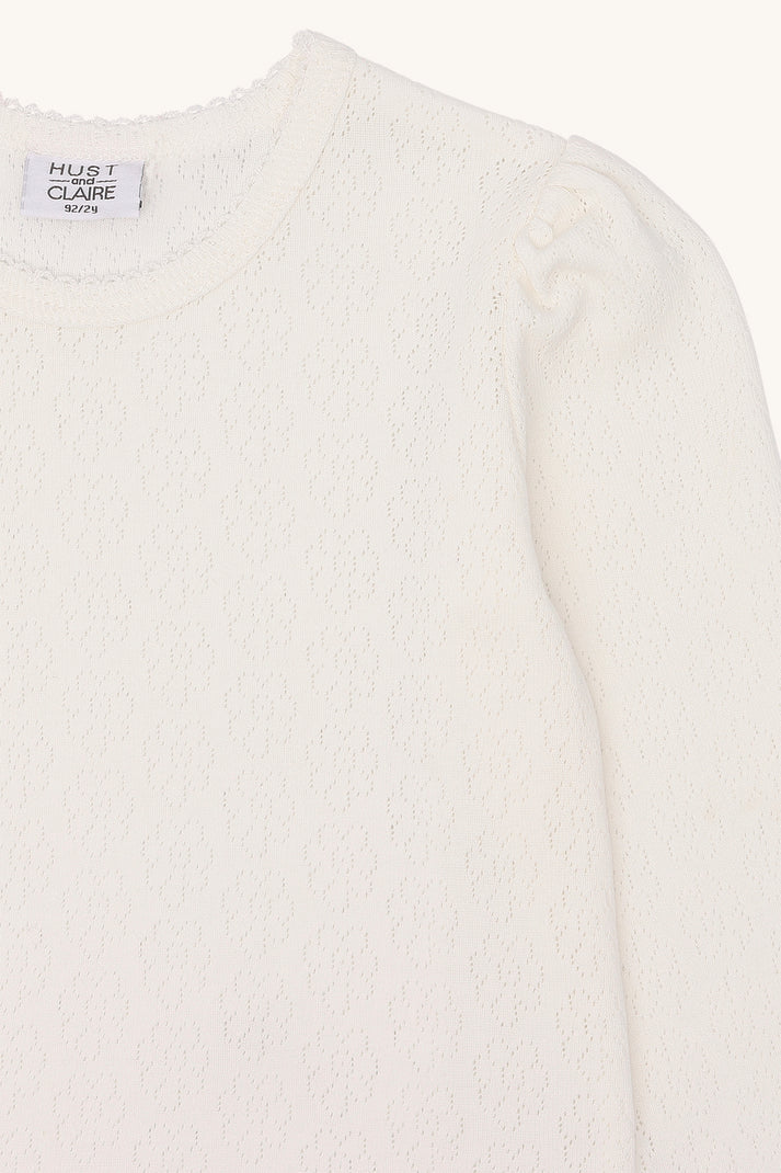Hust and Claire-HCAlma -T-shirt-Ivory