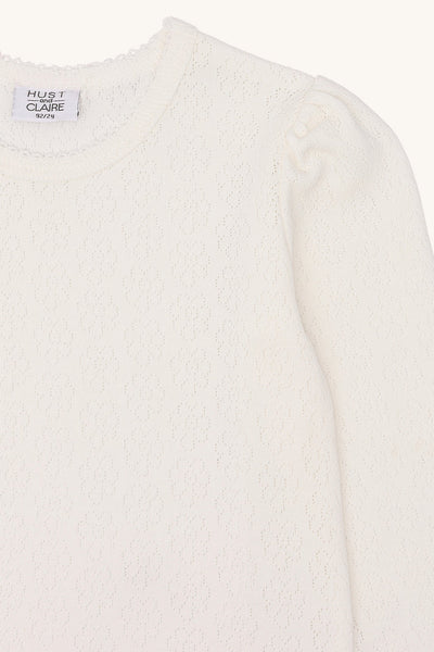 Hust and Claire-HCAlma -T-shirt-Ivory