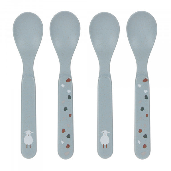 Spoon Set PP/Cellulose Tiny Farmer Sheep/Goose