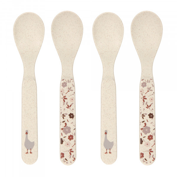 Spoon Set PP/Cellulose Tiny Farmer Sheep/Goose