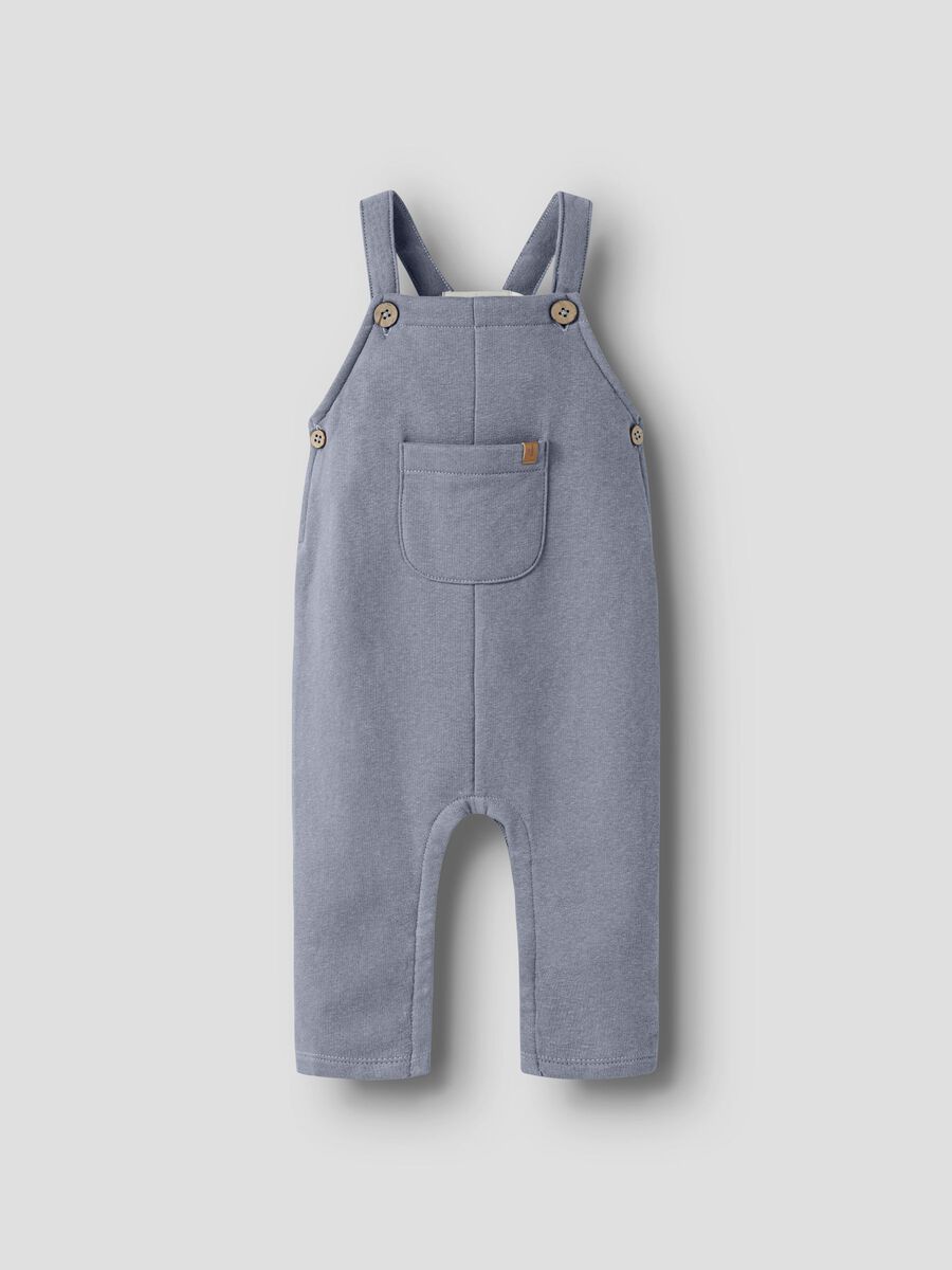 Lil Atelier-NBMILONDON SWEAT OVERALL LIL-Sepia Tint