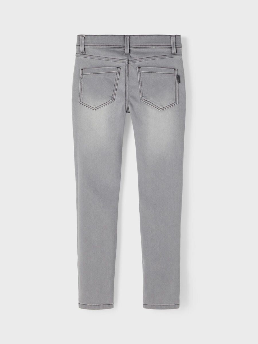 NKMSILAS XSLIM JEANS 2002-TX NOOS - Medium Grey  Denim