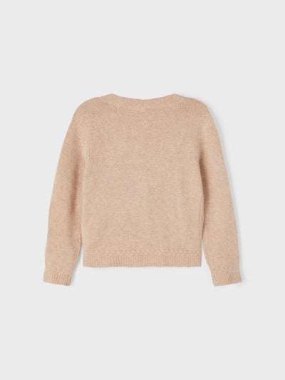 NKFORELLA LS LOOSE KNIT CARD